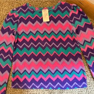 Garanimals Pink and Purple Chevron Top